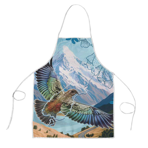 New Zealand South Island Apron Te Waipounamu Aoraki Kea Bird - Aussie Hoodie