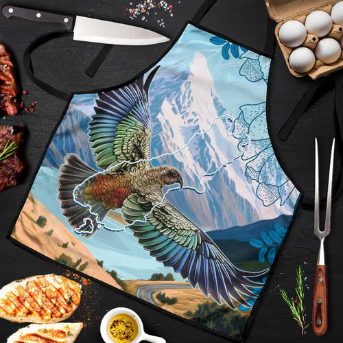 New Zealand South Island Apron Te Waipounamu Aoraki Kea Bird - Aussie Hoodie