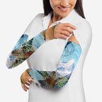 New Zealand South Island Arm Sleeves Te Waipounamu Aoraki Kea Bird - Aussie Hoodie