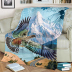 New Zealand South Island Blanket Te Waipounamu Aoraki Kea Bird
