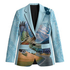 New Zealand South Island Blazer Te Waipounamu Aoraki Kea Bird - Aussie Hoodie