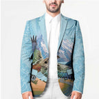 New Zealand South Island Blazer Te Waipounamu Aoraki Kea Bird - Aussie Hoodie