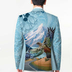 New Zealand South Island Blazer Te Waipounamu Aoraki Kea Bird - Aussie Hoodie