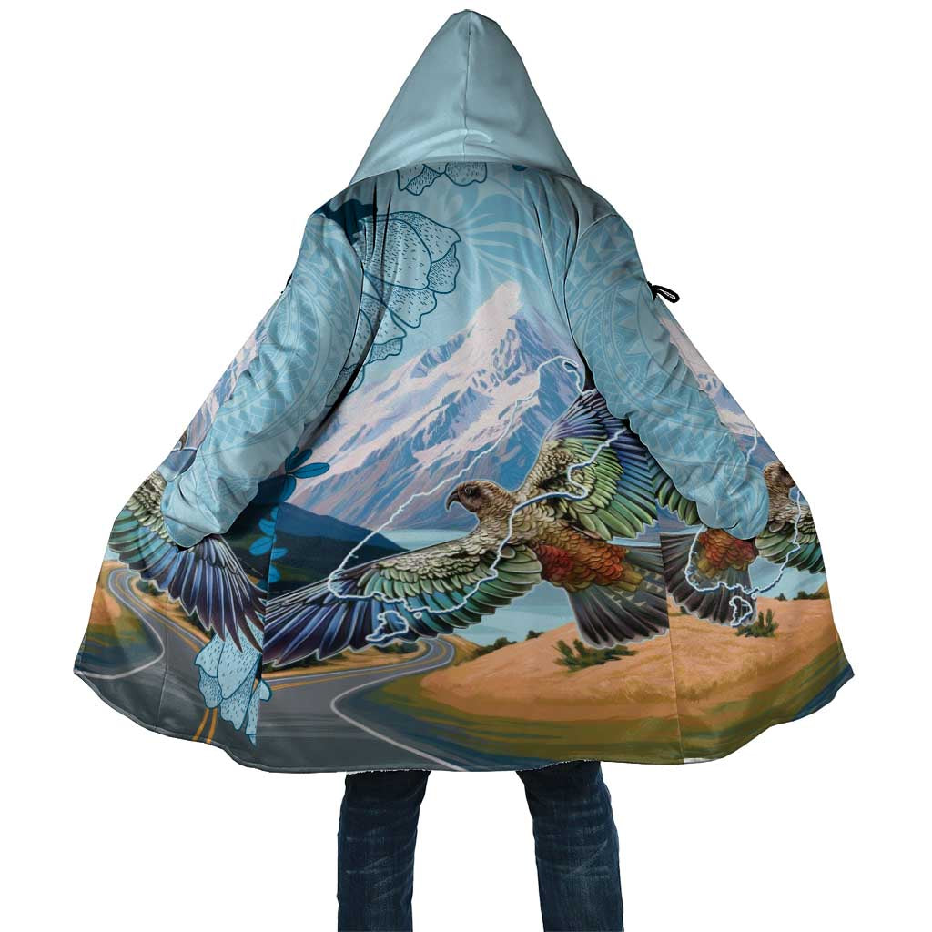 New Zealand South Island Cloak Te Waipounamu Aoraki Kea Bird - Aussie Hoodie