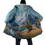 New Zealand South Island Cloak Te Waipounamu Aoraki Kea Bird - Aussie Hoodie