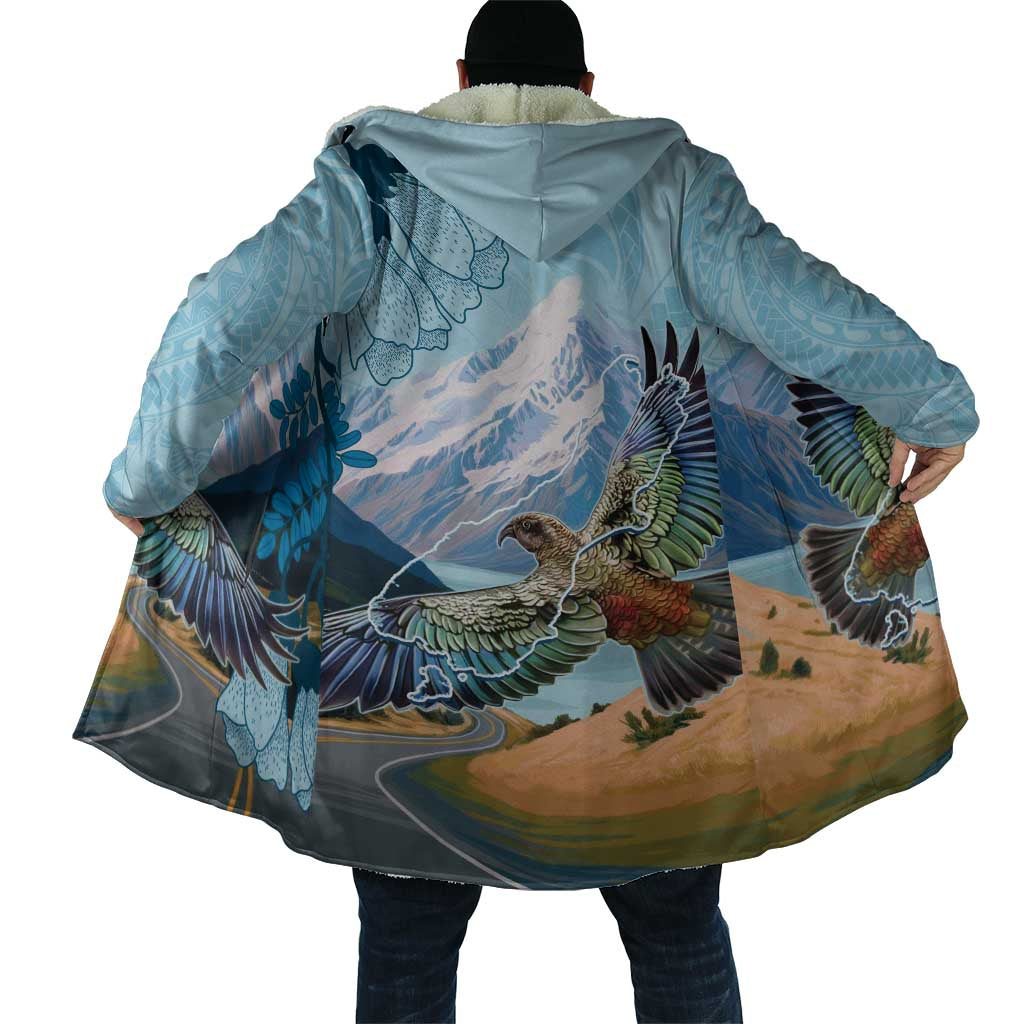 New Zealand South Island Cloak Te Waipounamu Aoraki Kea Bird - Aussie Hoodie