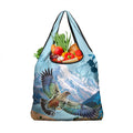 New Zealand South Island Grocery Bag Te Waipounamu Aoraki Kea Bird