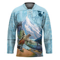 New Zealand South Island Hockey Jersey Te Waipounamu Aoraki Kea Bird - Aussie Hoodie