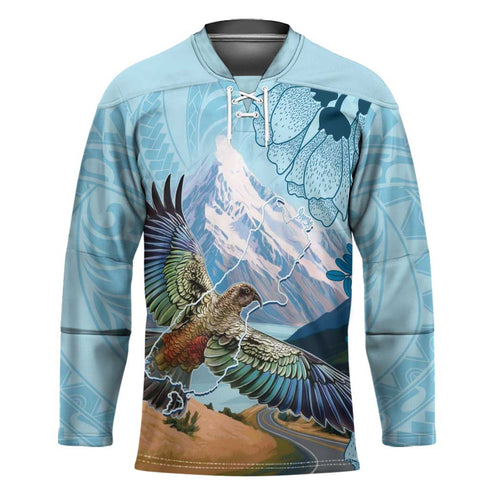 New Zealand South Island Hockey Jersey Te Waipounamu Aoraki Kea Bird - Aussie Hoodie