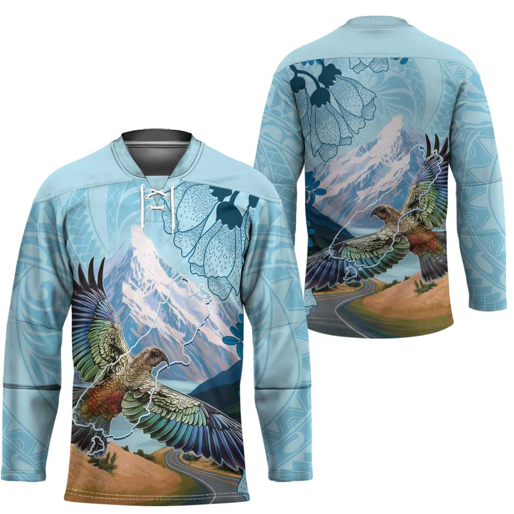 New Zealand South Island Hockey Jersey Te Waipounamu Aoraki Kea Bird - Aussie Hoodie