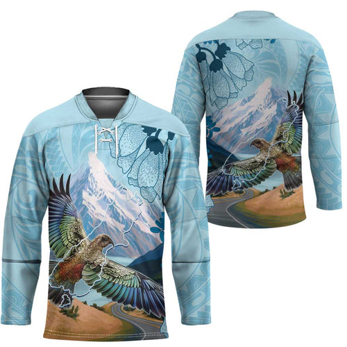 New Zealand South Island Hockey Jersey Te Waipounamu Aoraki Kea Bird - Aussie Hoodie
