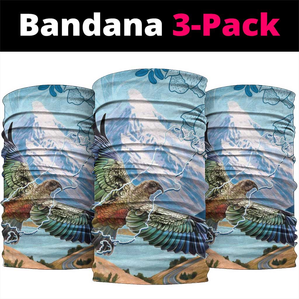 New Zealand South Island Neck Gaiter Te Waipounamu Aoraki Kea Bird - Aussie Hoodie