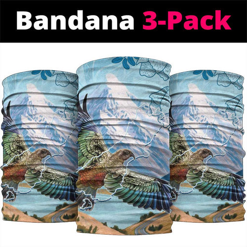 New Zealand South Island Neck Gaiter Te Waipounamu Aoraki Kea Bird - Aussie Hoodie
