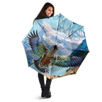 New Zealand South Island Umbrella Te Waipounamu Aoraki Kea Bird - Aussie Hoodie