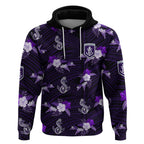 custom-text-and-number-dockers-football-hoodie-polynesian-tribal-mix-tropical-hawaiian-style