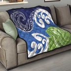 Southland New Zealand Quilt Maori Koru Flag Color