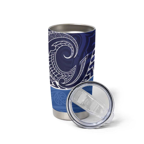 Southland New Zealand Tumbler Cup Maori Koru Flag Color