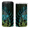 Southland Takehe Pounama 4 in 1 Can Cooler Tumbler Aotearoa Poutama Paua Shell Fern