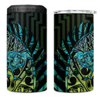 Southland Takehe Pounama 4 in 1 Can Cooler Tumbler Aotearoa Poutama Paua Shell Fern