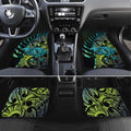 Southland Takehe Pounama Car Mats Aotearoa Poutama Paua Shell Fern