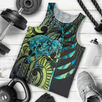 Southland Takehe Pounama Men Tank Top Aotearoa Poutama Paua Shell Fern