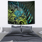 Southland Takehe Pounama Tapestry Aotearoa Poutama Paua Shell Fern