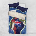 Southland Anniversary Day Bedding Set Murihiku 1861 Maori Bird Mix Pohutukawa