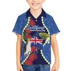 Southland Anniversary Day Hawaiian Shirt Murihiku 1861 Maori Bird Mix Pohutukawa