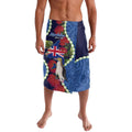 Southland Anniversary Day Lavalava Murihiku 1861 Maori Bird Mix Pohutukawa