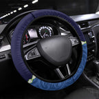 Southland Anniversary Day Steering Wheel Cover Murihiku 1861 Maori Bird Mix Pohutukawa
