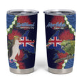Southland Anniversary Day Tumbler Cup Murihiku 1861 Maori Bird Mix Pohutukawa