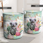 Koala Australia Mother's Day Personalised Laundry Basket Love ya Heaps Mum Watercolor