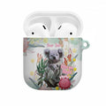 Koala Australia Mother's Day Personalised AirPods Case Love ya Heaps Mum Watercolor