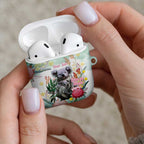 Koala Australia Mother's Day Personalised AirPods Case Love ya Heaps Mum Watercolor