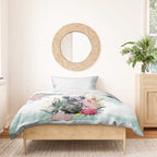Koala Australia Mother's Day Personalised Bedding Set Love ya Heaps Mum Watercolor