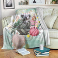 Koala Australia Mother's Day Personalised Blanket Love ya Heaps Mum Watercolor