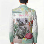 Koala Australia Mother's Day Personalised Blazer Love ya Heaps Mum Watercolor