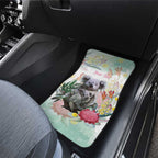 Koala Australia Mother's Day Personalised Car Mats Love ya Heaps Mum Watercolor