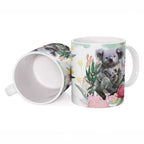 Koala Australia Mother's Day Personalised Ceramic Mug Love ya Heaps Mum Watercolor