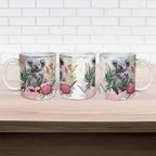 Koala Australia Mother's Day Personalised Ceramic Mug Love ya Heaps Mum Watercolor