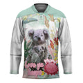 Koala Australia Mother's Day Personalised Hockey Jersey Love ya Heaps Mum Watercolor