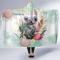 Koala Australia Mother's Day Personalised Hooded Blanket Love ya Heaps Mum Watercolor
