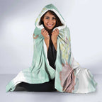 Koala Australia Mother's Day Personalised Hooded Blanket Love ya Heaps Mum Watercolor
