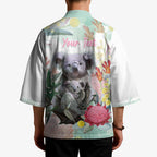 Koala Australia Mother's Day Personalised Kimono Love ya Heaps Mum Watercolor