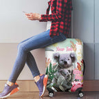 Koala Australia Mother's Day Personalised Luggage Cover Love ya Heaps Mum Watercolor