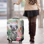 Koala Australia Mother's Day Personalised Luggage Cover Love ya Heaps Mum Watercolor