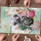 Koala Australia Mother's Day Personalised Puzzle Love ya Heaps Mum Watercolor