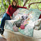 Koala Australia Mother's Day Personalised Quilt Love ya Heaps Mum Watercolor