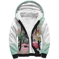 Koala Australia Mother's Day Personalised Sherpa Hoodie Love ya Heaps Mum Watercolor