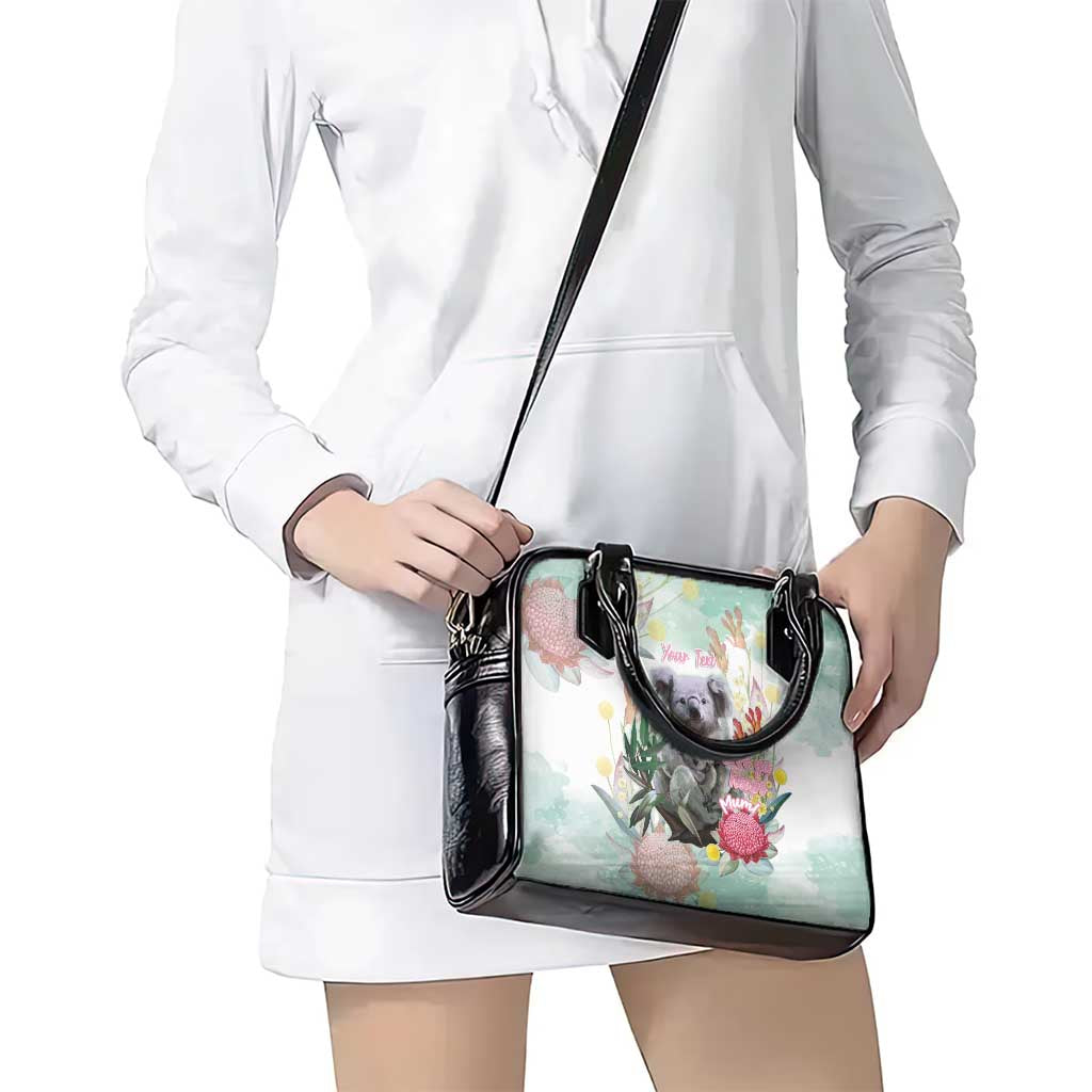 Koala Australia Mother's Day Personalised Shoulder Handbag Love ya Heaps Mum Watercolor